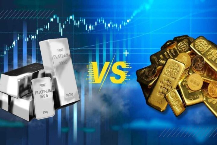 مقایسه قیمت پلاتین با طلا