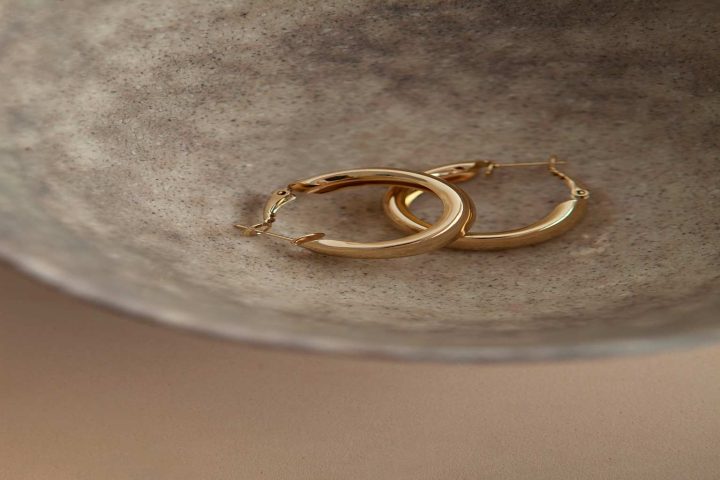 گوشواره طلای مینیمال