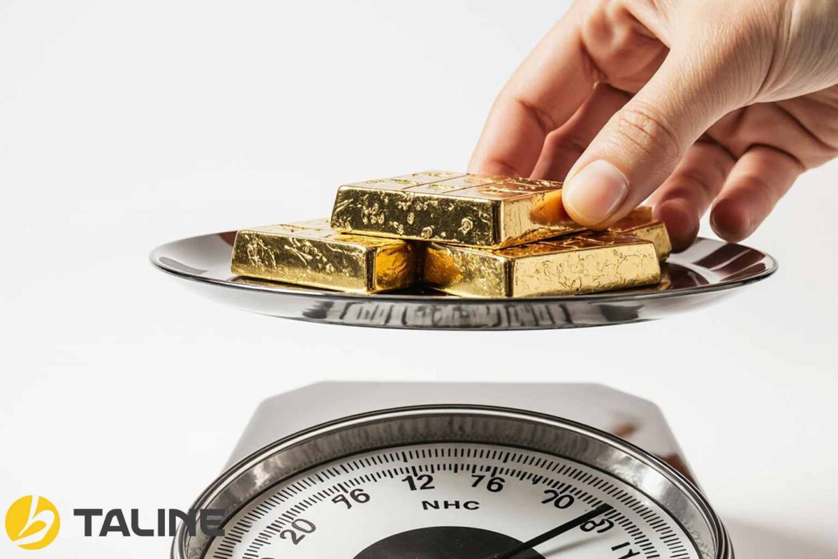 نوسان قیمت طلا در یک ماه گذشته