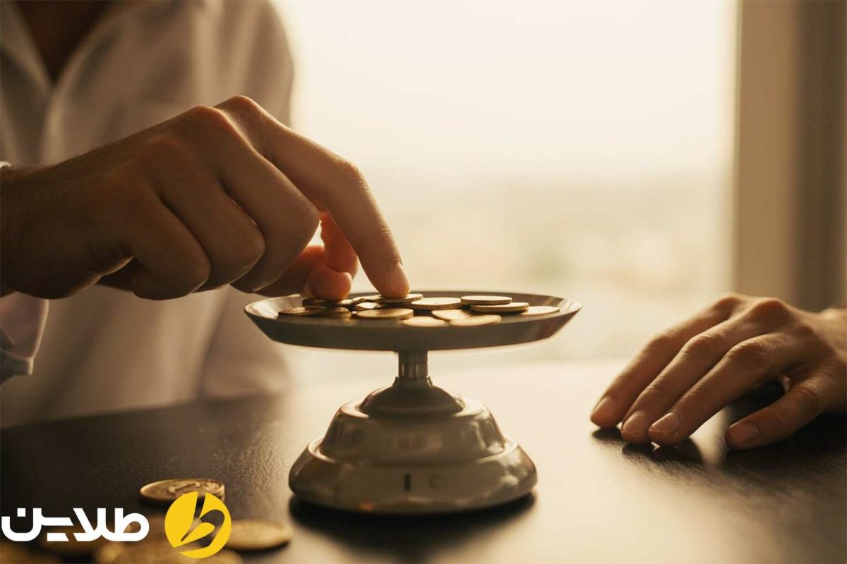 حباب ربع سکه