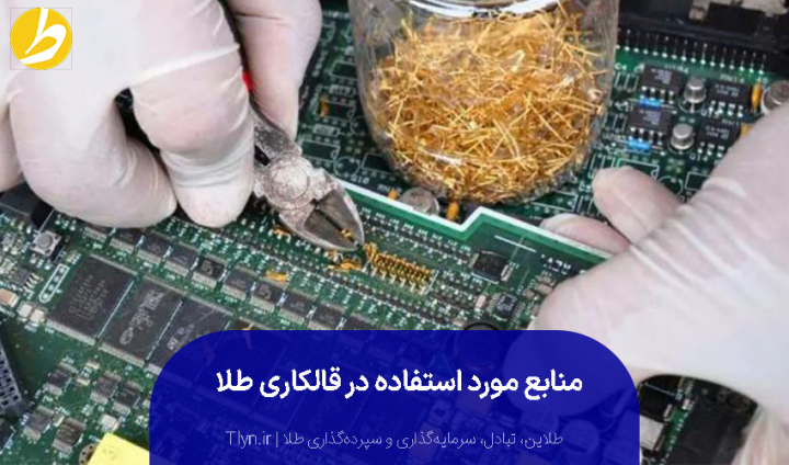 منابع برای قالکاری طلا