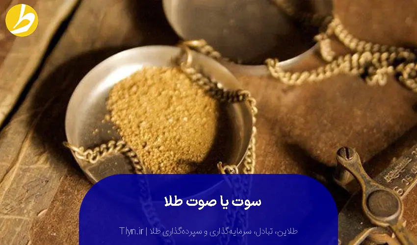 سوت واحد کوچکی است که اندازهگیری وزن طلا با دقت بالاتری با آن انجام میپذیرد.