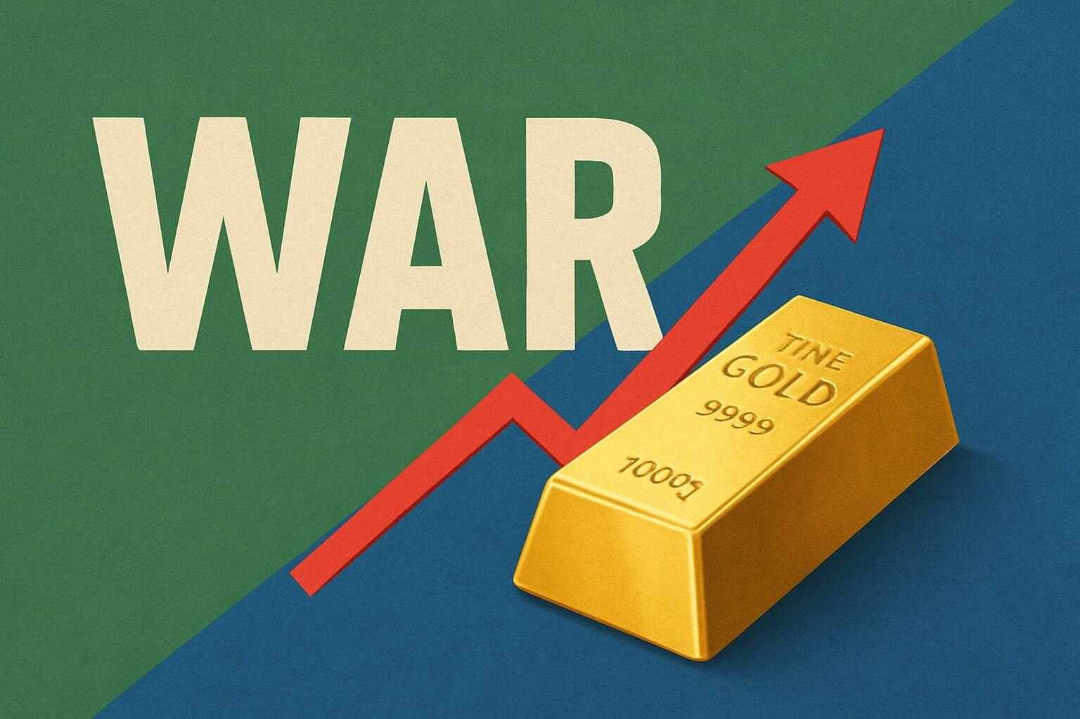 تاثیر جنگ ایران و اسراییل بر قیمت طلا