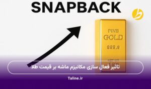 تاثیر فعال سازی مکانیزم ماشه بر قیمت طلا