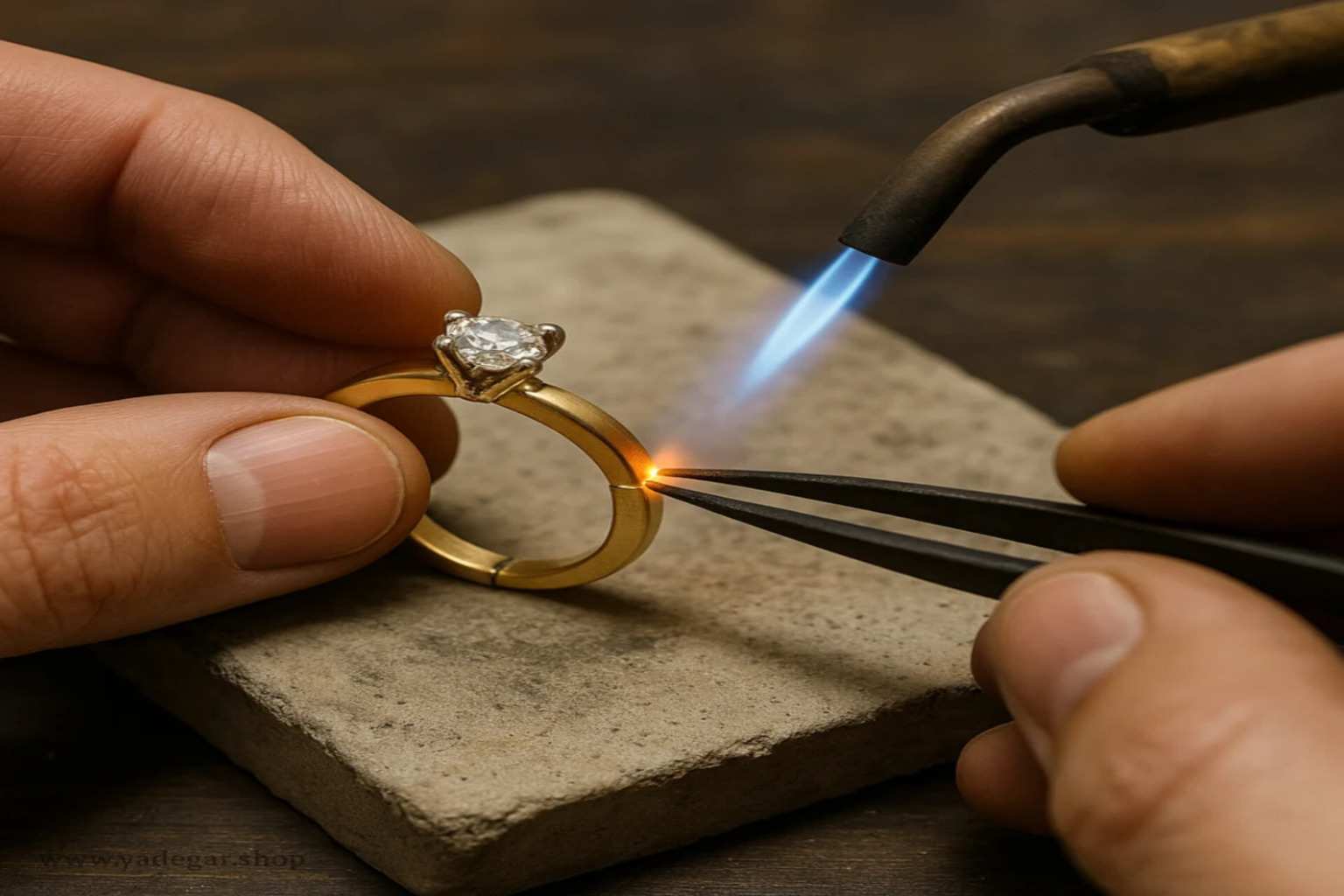 تغییر سایز انگشتر طلا