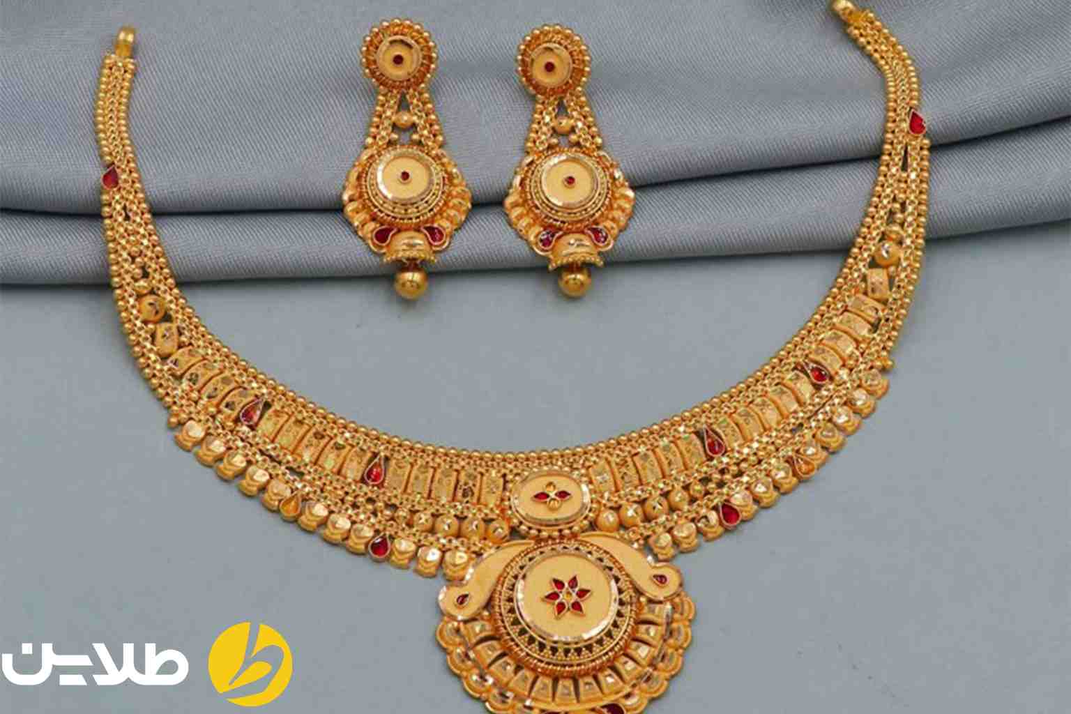 گردنبند طلای هندی