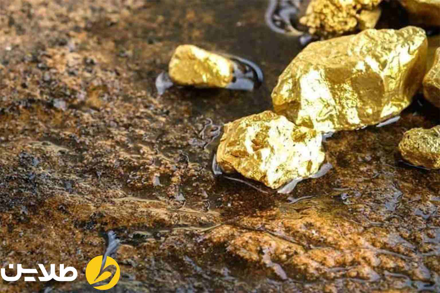 طلا در رودخانه