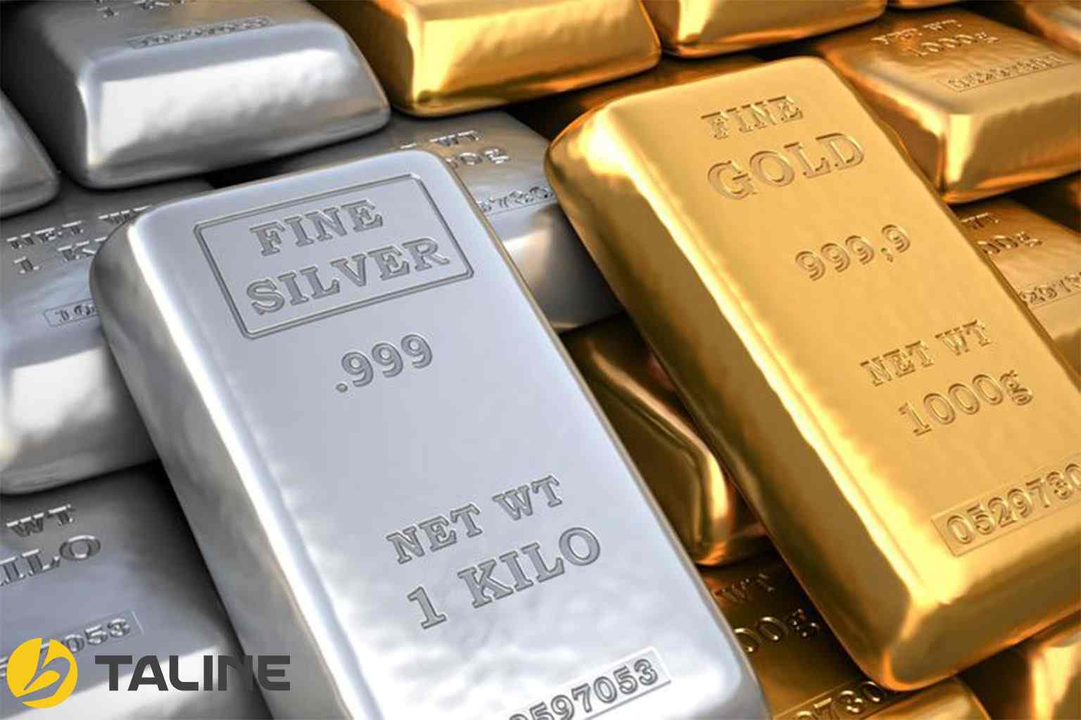 شمش طلا یا نقره