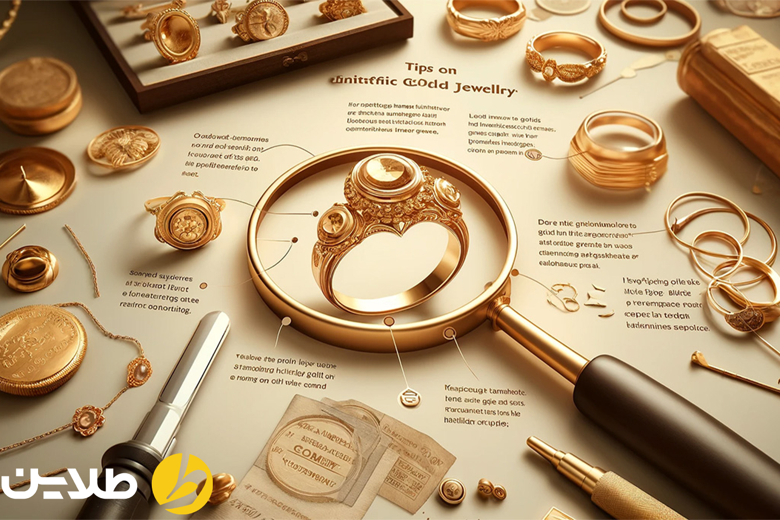 روش تشخیص طلا از برنج در خانه