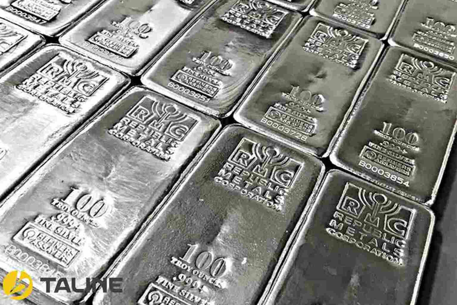 شمش نقره یک کیلویی