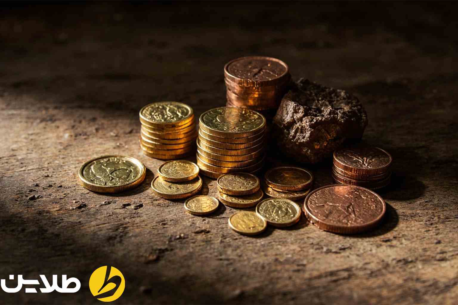 تفاوت سرمایه‌گذاری در طلا با مس