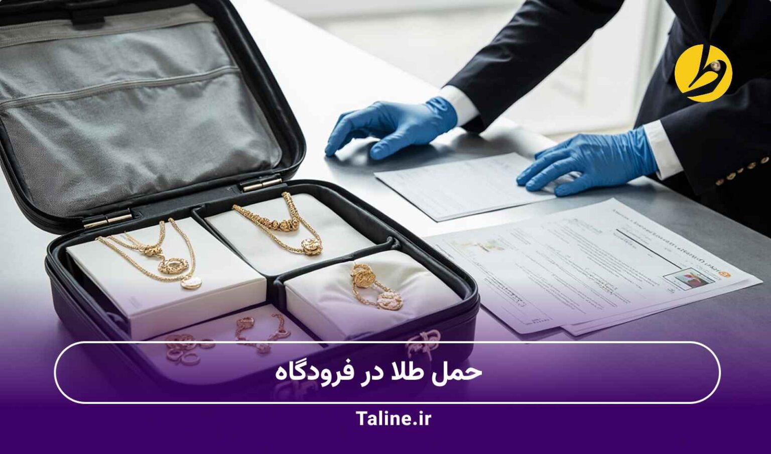 حمل طلا در فرودگاه