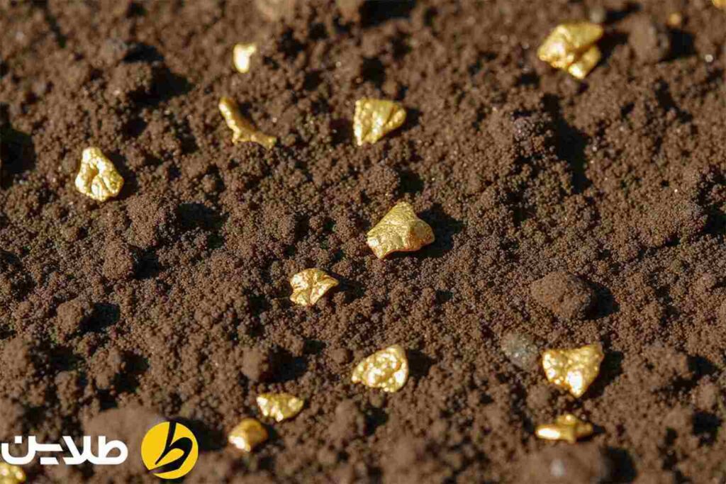 یافتن طلا در خاک