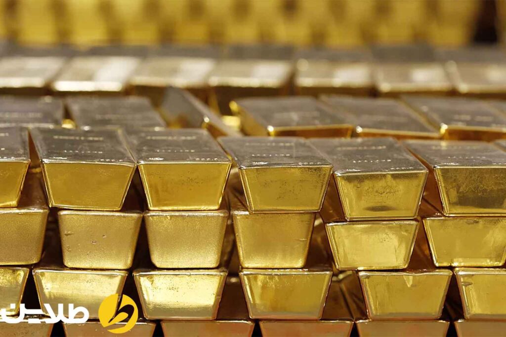 نمودار قیمت طلا در سال 1400