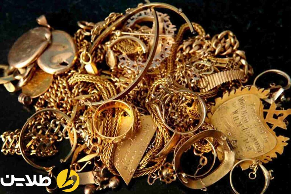 نمودار قیمت طلا در سال 1401