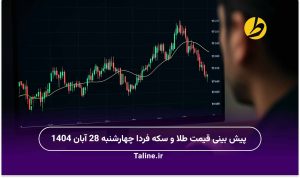 پیش بینی قیمت طلا و سکه فردا چهارشنبه 28 آبان 1404