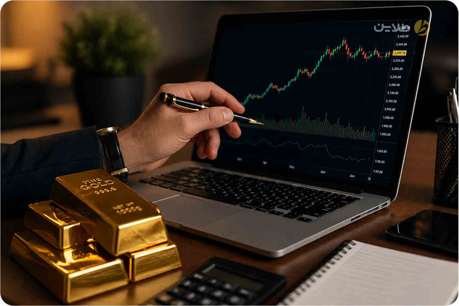 پیش بینی قیمت طلا برای یک ماه آینده
