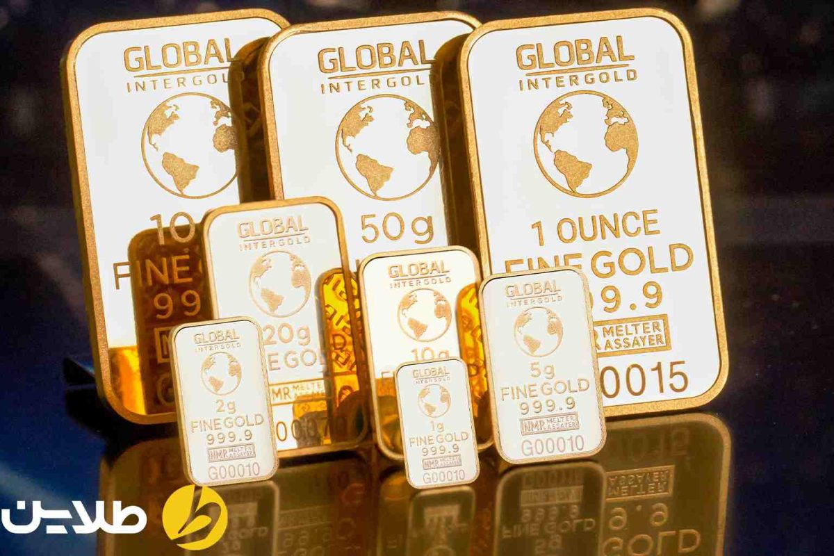 حباب طلای آب شده چیست