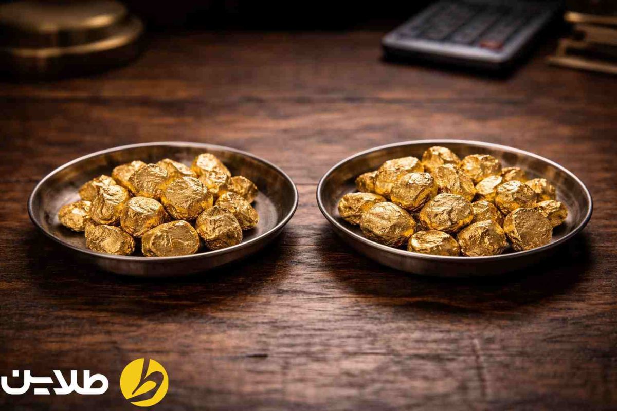 خرید از پلتفرم‌های آنلاین طلای آب شده