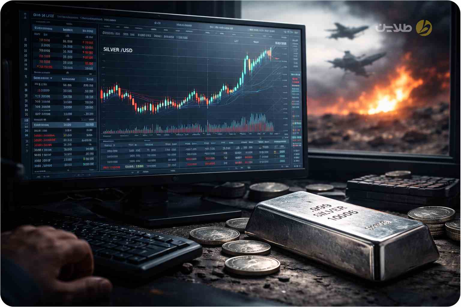 آیا همیشه جنگ باعث افزایش قیمت نقره می شود