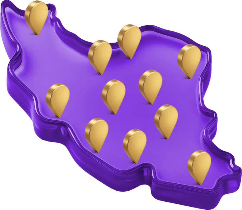 شعب تحویل حضوری طلا در طلاین