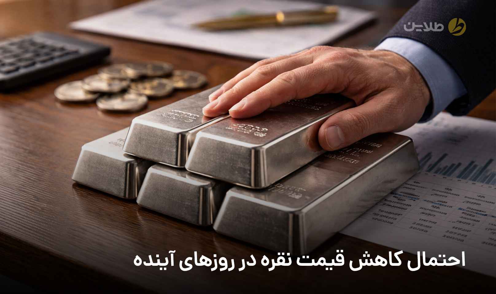 احتمال کاهش قیمت نقره در روزهای آینده