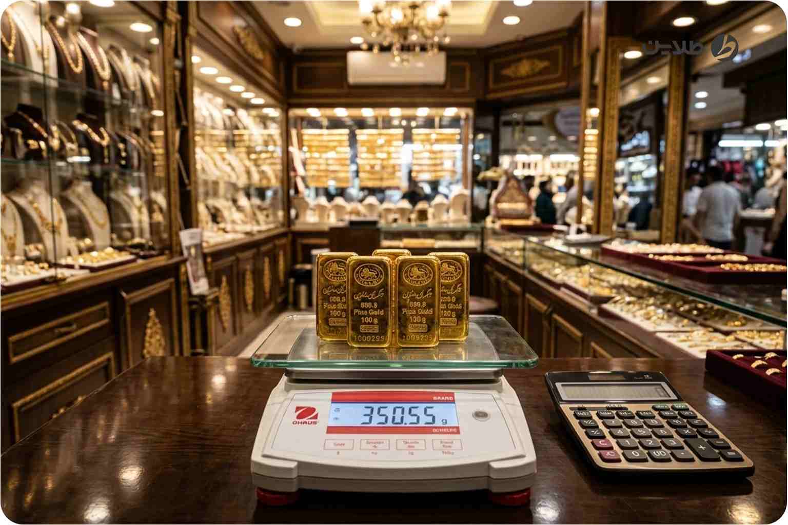 تبدیل گرم به مثقال طلا