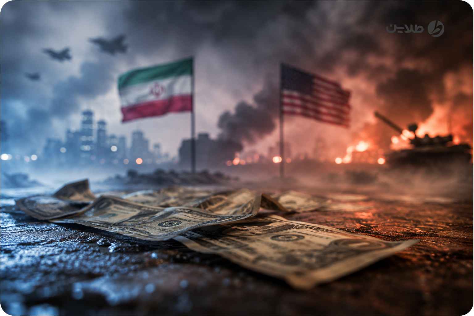 قیمت دلار در زمان جنگ ایران و آمریکا