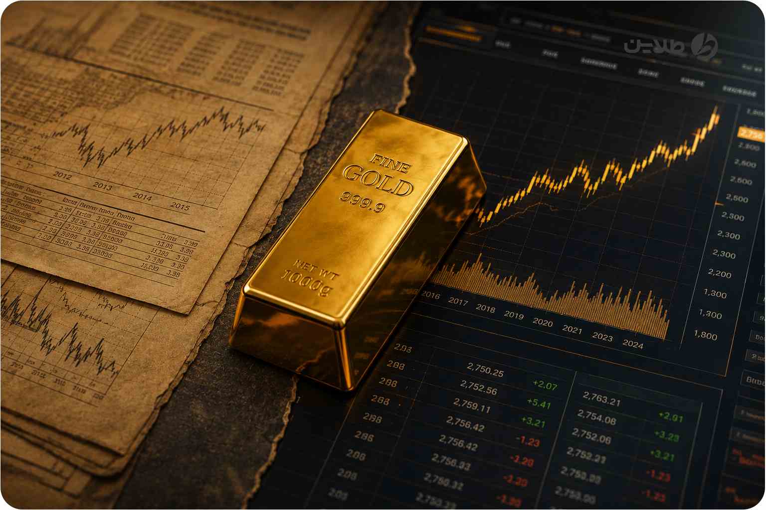 روند اونس جهانی طلا در سال 2021