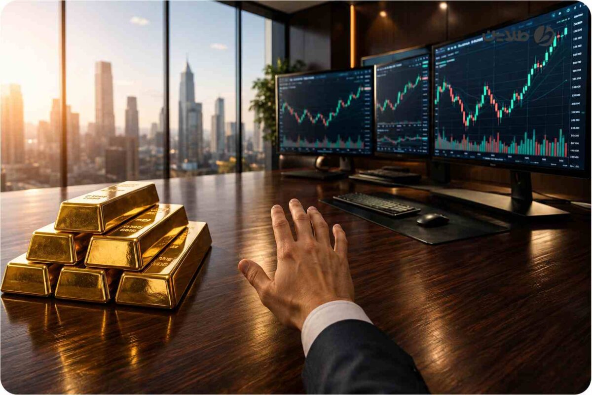 فروش طلا برای ورود به بورس