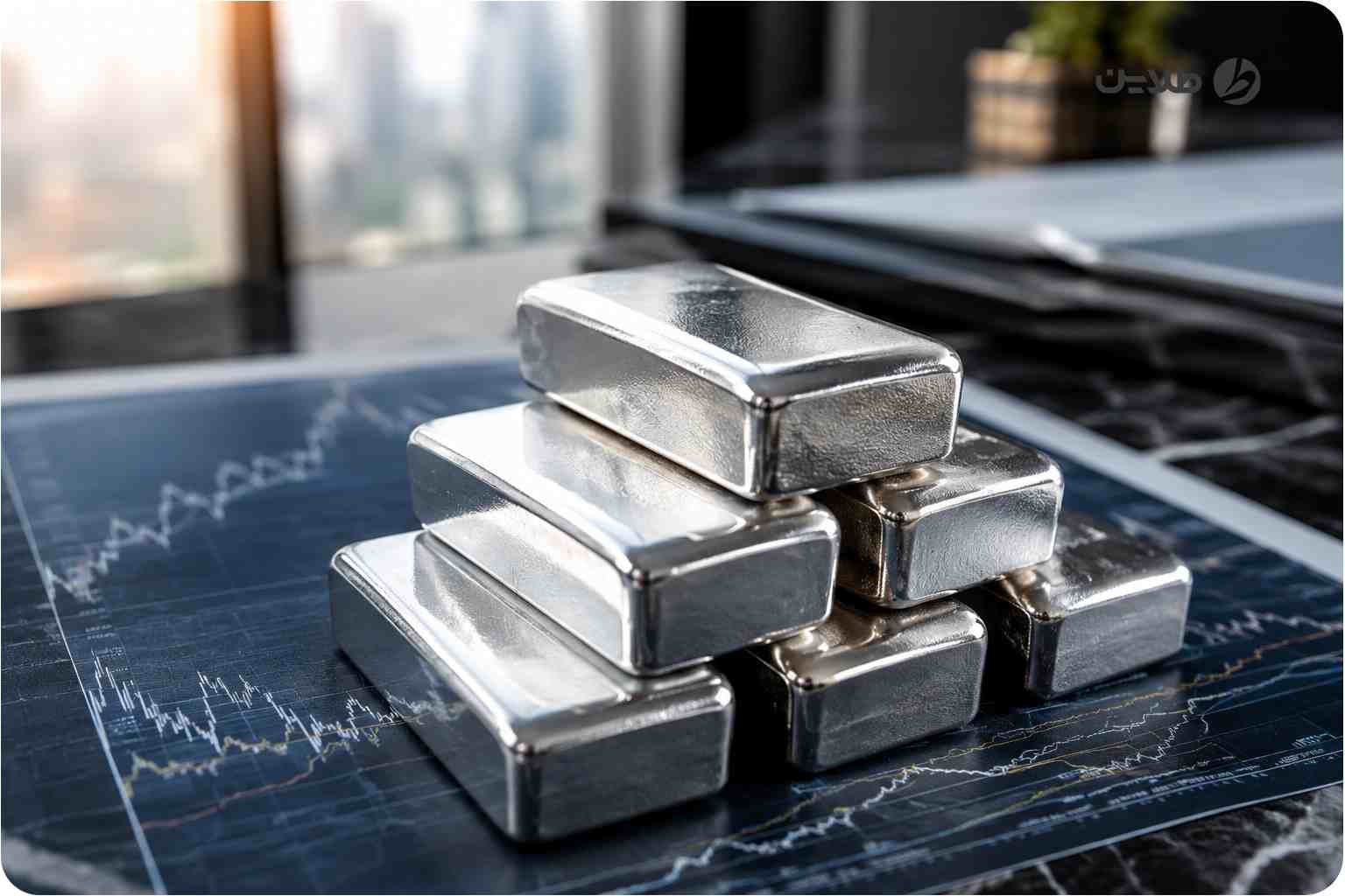 قیمت نقره در یک سال گذشته