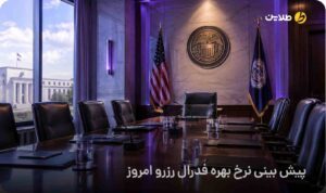 پیش بینی نرخ بهره فدرال رزرو امروز