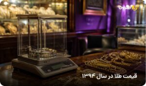قیمت طلا در سال 1394