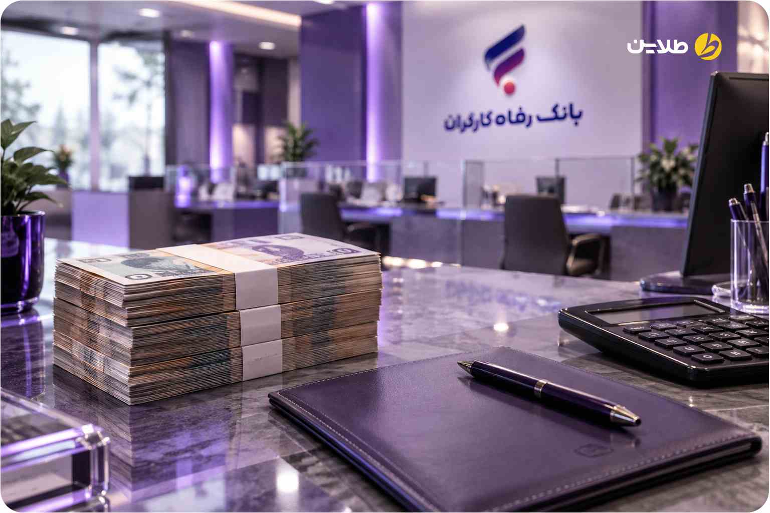 سود یک میلیارد بانک رفاه