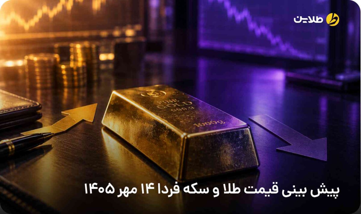 پیش بینی قیمت طلا و سکه فردا 14 مهر