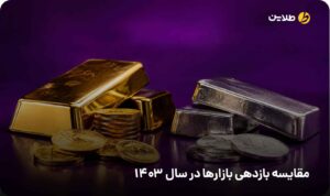 مقایسه بازدهی بازارها در سال 1403