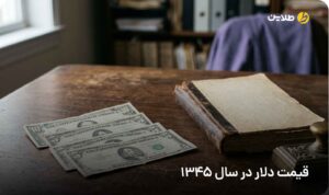 قیمت دلار در سال 1345