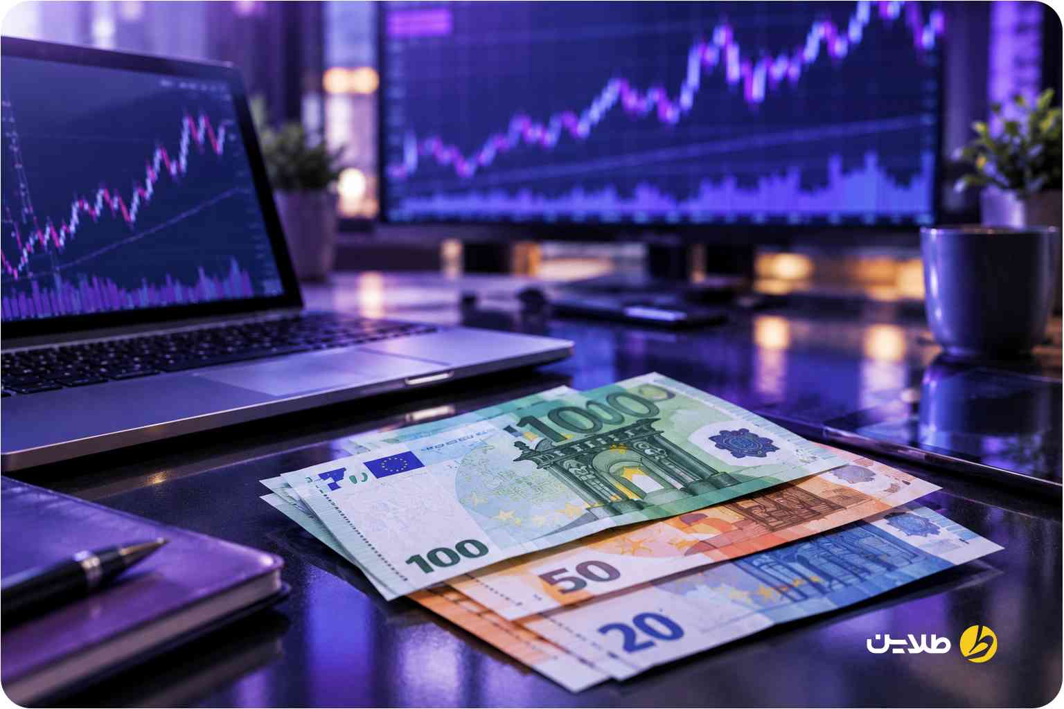قیمت یورو در پایان سال 1404