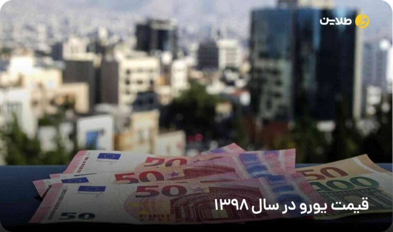 قیمت یورو در سال 1398