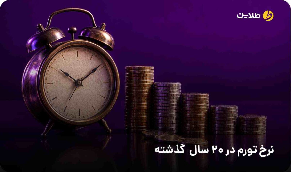 نرخ تورم در 20 سال گذشته