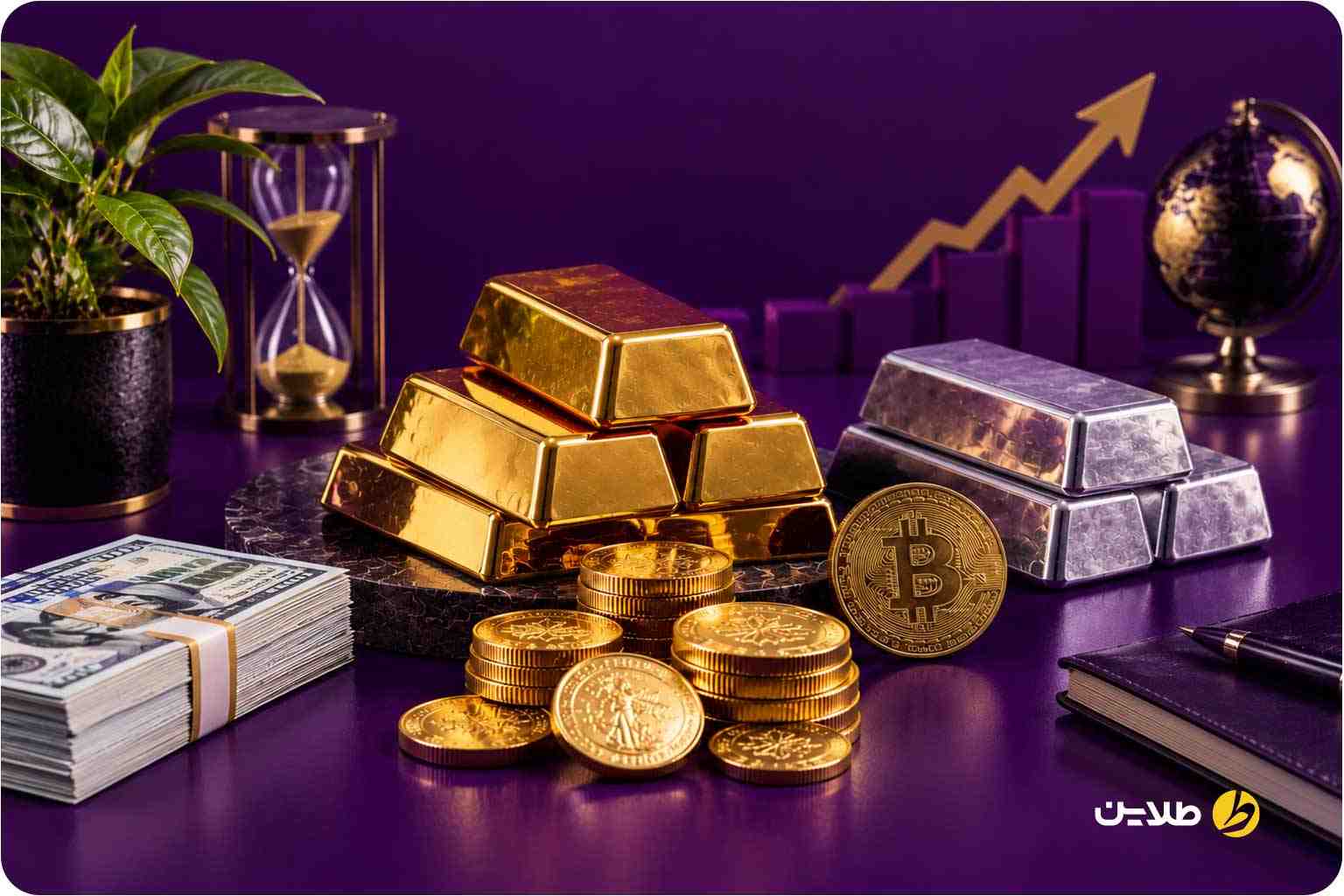 مقایسه بازدهی نقره در ده سال گذشته